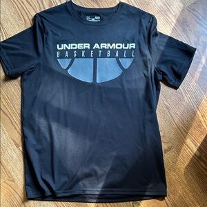 Under Armour Men's Black Basketball Tee